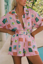 Sightsee Print Short Set | Dress In Beauty